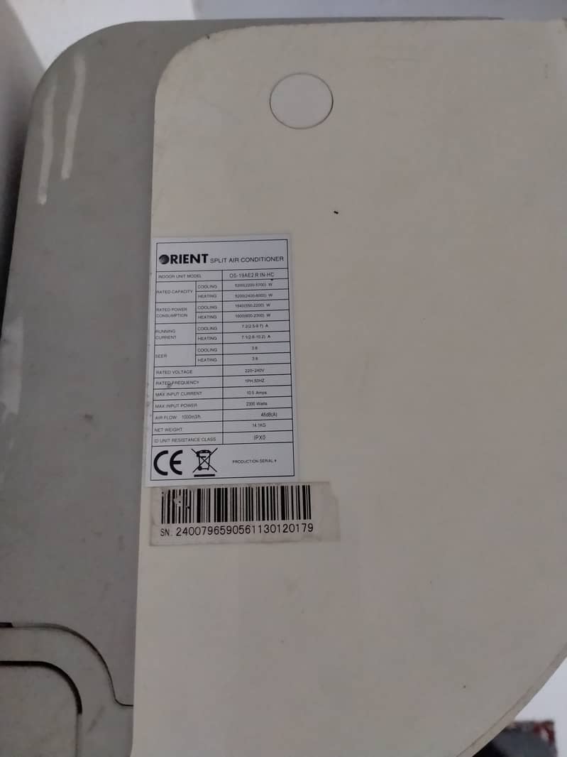 Orient split AC Inverter 2