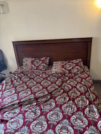 King Size Bed with Mattress