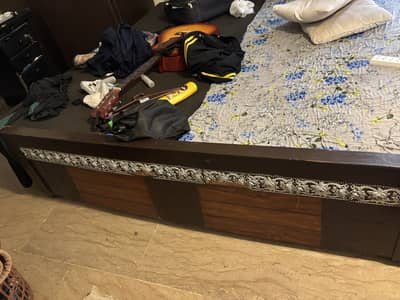 King Size Bed with 2 single Mattress