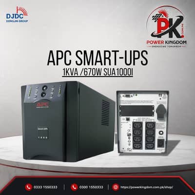 APC Smart-UPS SUA1000I | 1000VA Line-Interactive UPS | Reliable Power