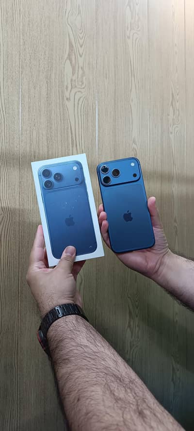 Apple iPhone 17 Pro Max 2TB Blue Simlock Clean Imei full box accesorie