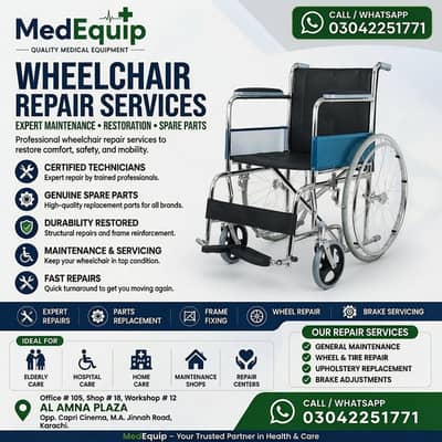 Wheelchair Repair & Maintenance Services | Expert Technicians