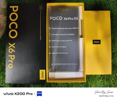 Xiaomi POCO X6 Pro 5G - Official PTA - Complete Box
