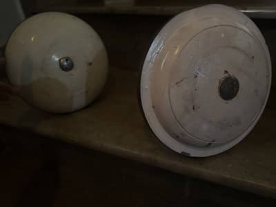 Two Old Ceiling fans