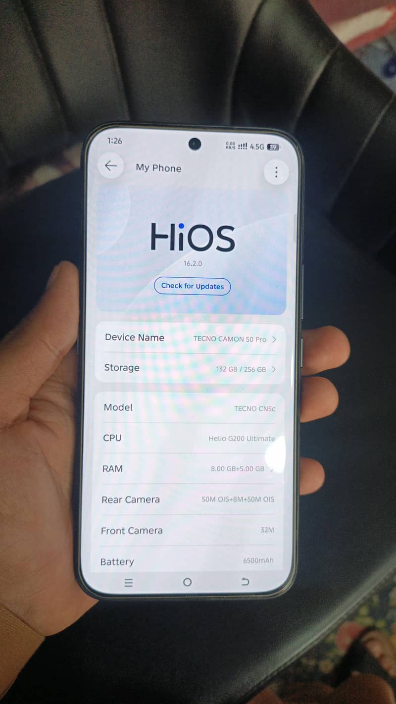 Tecno camon 50pro 4