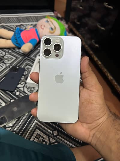 Apple iPhone 15 Pro Max Pta aproved official dual E sim 512gb