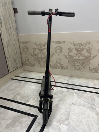 Electric foldable scooty