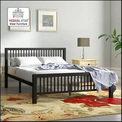 Double bed / bed set / kids beds / iron bed / bed / 03234175265