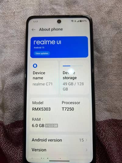 Realme C71