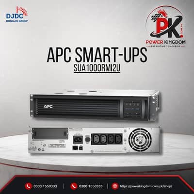APC Smart-UPS SUA1000RMI2U | 1000VA Rackmount Pure Sine Wave UPS