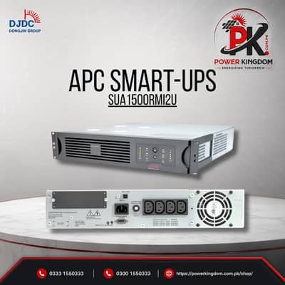 APC Smart UPS SUA1500RMI2U | 1500VA Rackmount Pure Sine Wave UPS