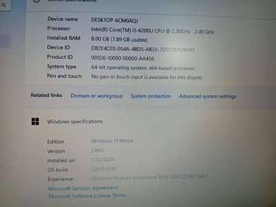 Lenovo ThinkPad i5 6th gen