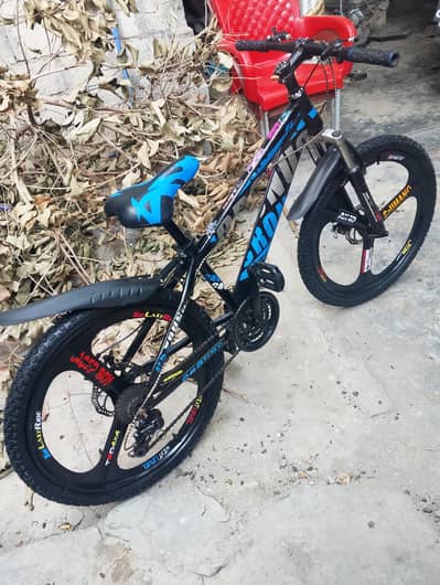 imported cycle Aly Wheels with hidrolics suspension and Gares