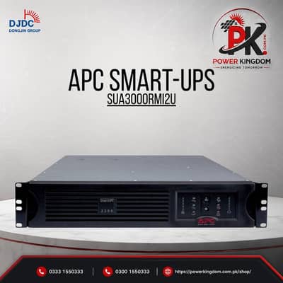 APC Smart ups SUA3000RMI2U | 3000VA Rackmount Pure Sine Wave UPS