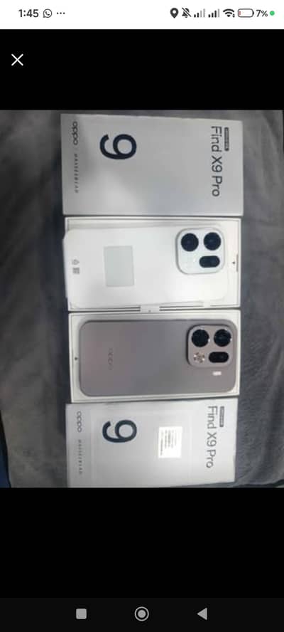 oppo Find X9 pro 16/512 complete box official pta