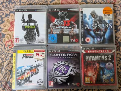 PlayStation 3 Games And Cds (Disk)