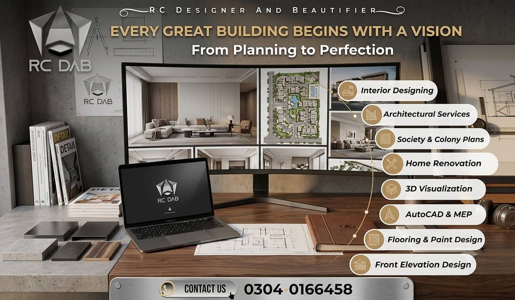 Interior Design/Architect Services/Map/3D Visualization |Naqsha Nafees 0