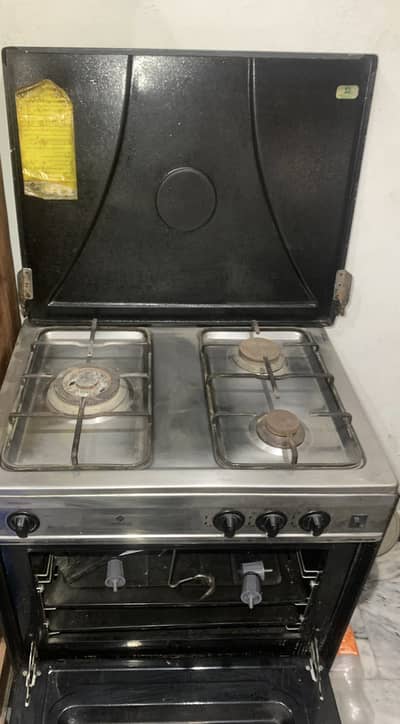 3 burner stove oven nasgas