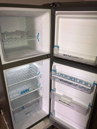Haier refrigerator double door Gray color for sale