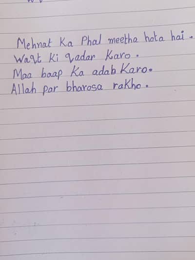 Handwritten Assignment & Notes_Karachi_Same Day