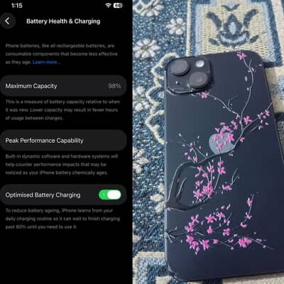 Iphone 14 Jv 128Gb battery 98%
