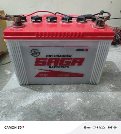 Dry Charged SAGA Battery