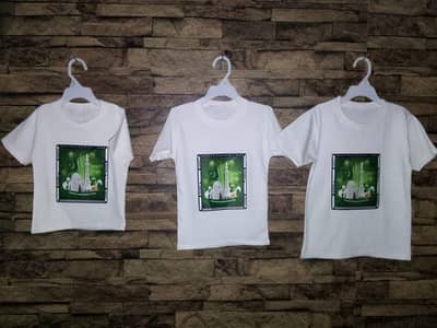 1 se 6 sal tak bacho ki t, shirt total 100 pes