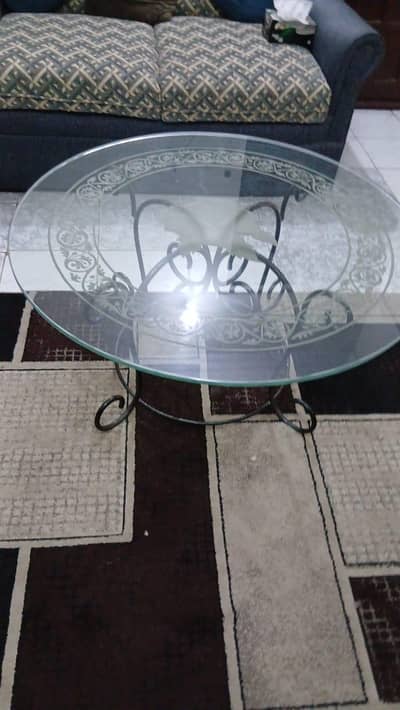 CENTRE TABLE GLASS FOR SALE