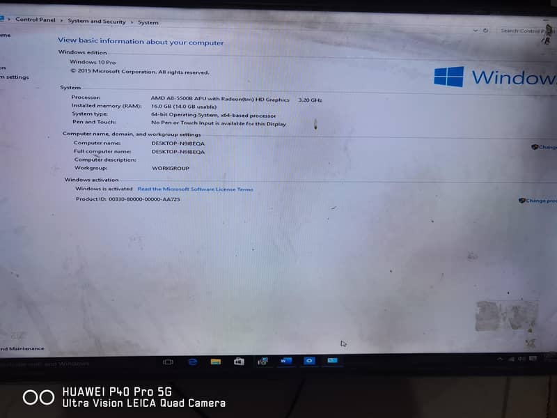 HP AMD CPU 1