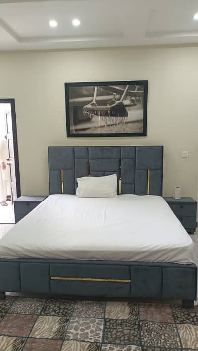 Furnished Furnished Furnished Furnished Brand New 1 Bed Studio Parking Space Basement No Including Bills nt Tail Flooring Washroom Tail Wood Work Secuatery 24/7 Lift Facility