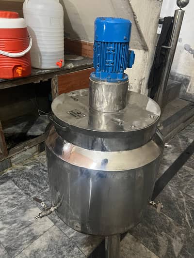 Premium Double Jacket Mango pulp Juice Making Machine