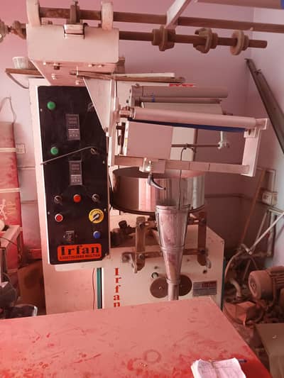 Packing machine with other making machine.