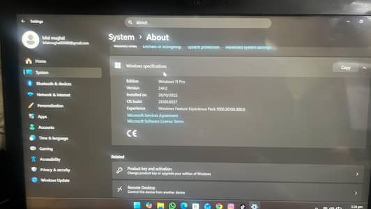 laptop no used 10/9