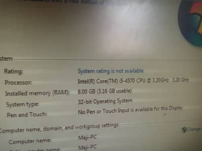 I5 5th generation tower pc in gujranwala