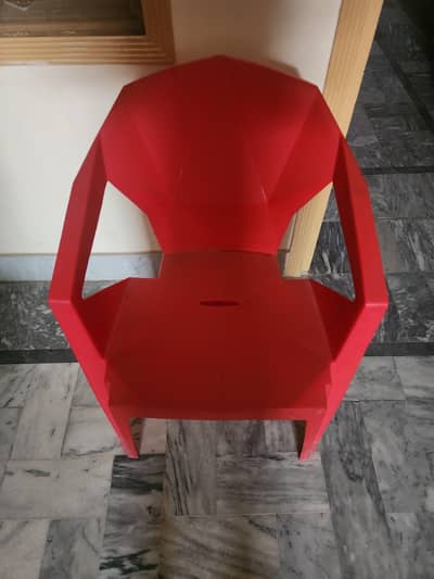 Office Chairs Pure Plastic Red Ghani