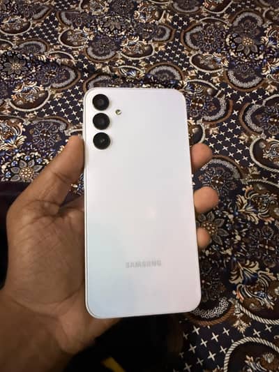 Samsung Mobile A15 with Box charger 10 by 10 condition