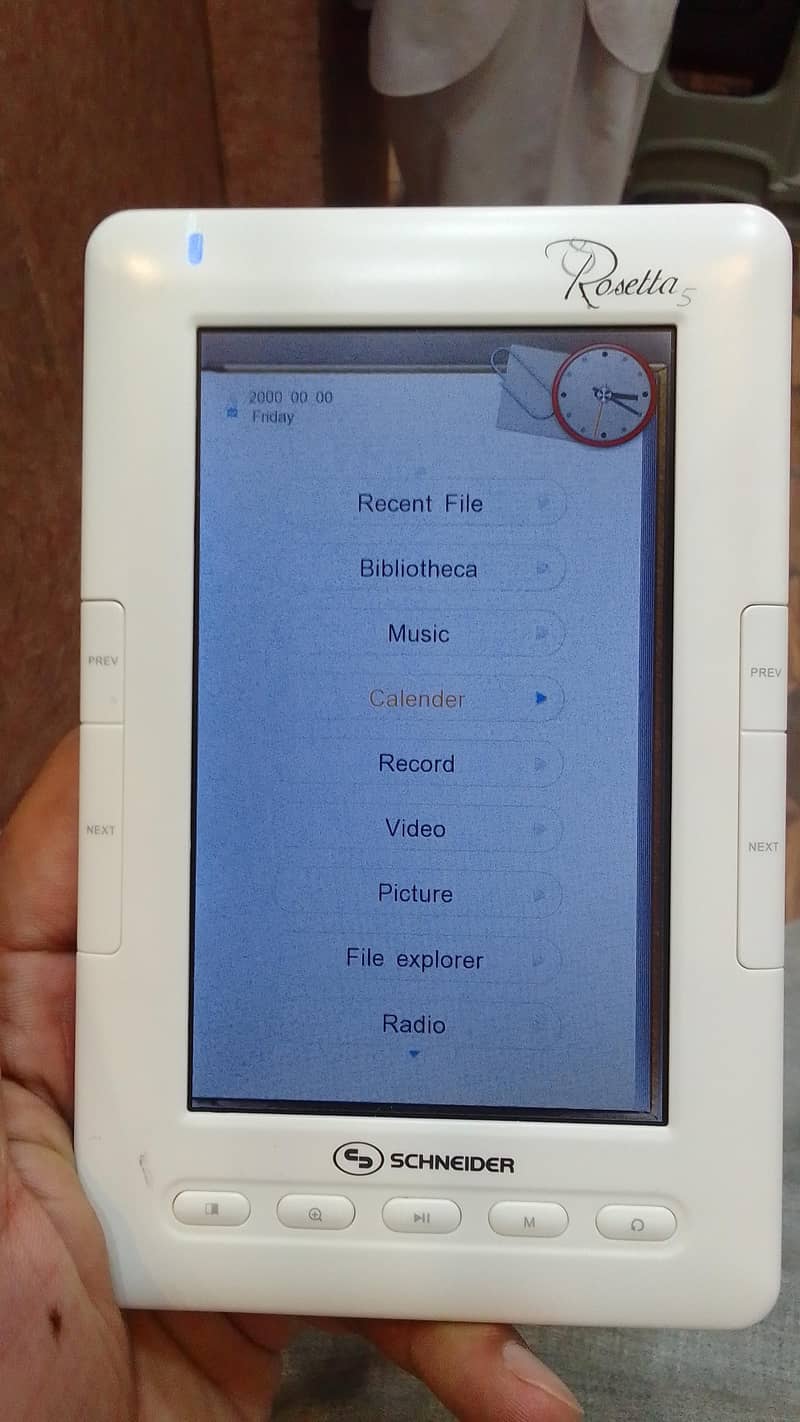 Schneider Rosetta5 E-Book Reader with Many features 3