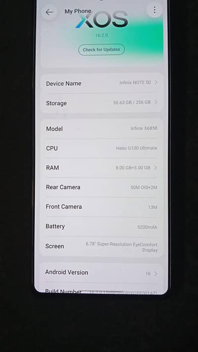 Infinix Note 50