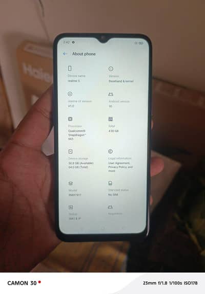 realme 5 4 64 approved only set