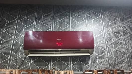 Haier 1 Ton Non Inverter 101% Genuine and working Like new