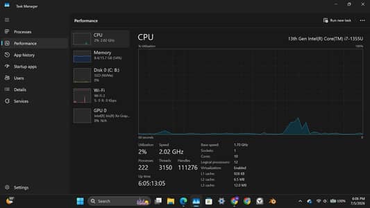 HP Envy x360 i7 13th gen 16 512 gb