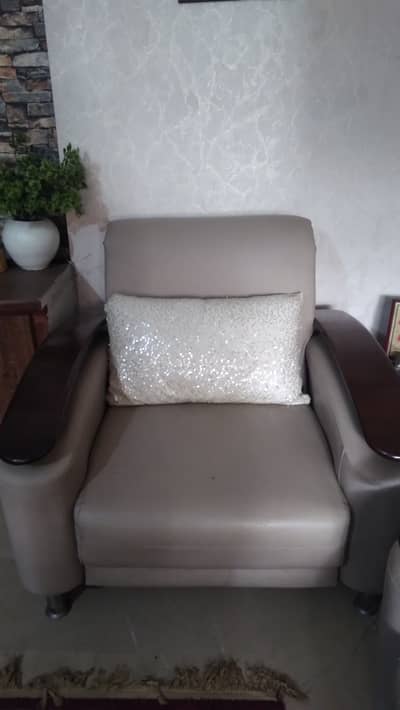 Leather sofa