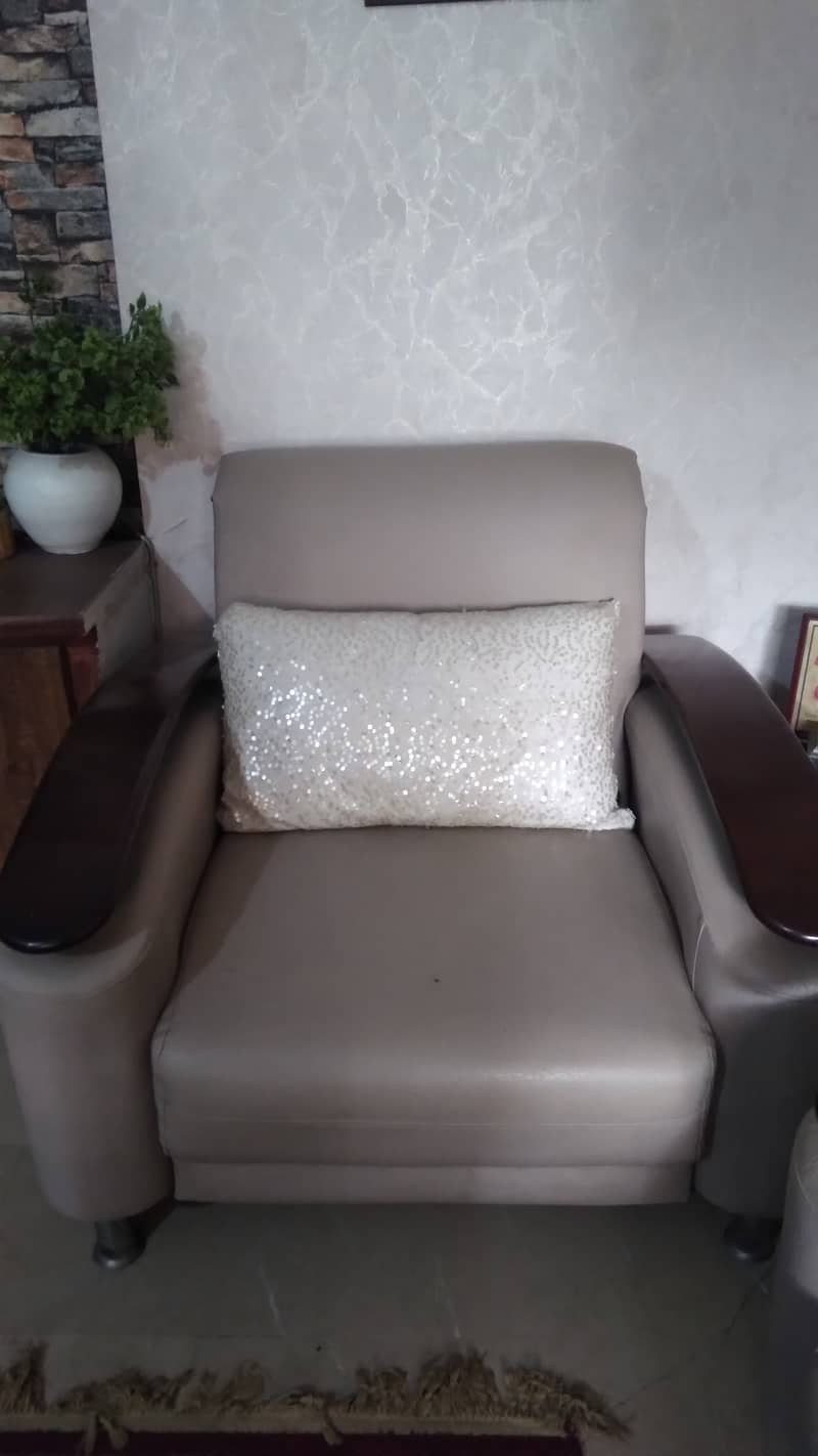 Leather sofa 0