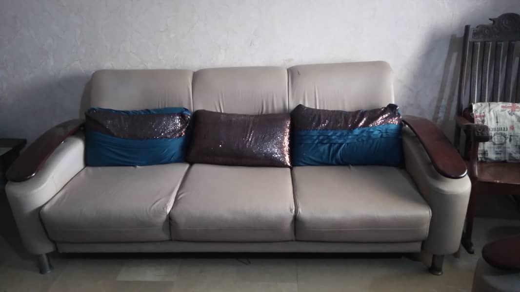 Leather sofa 1