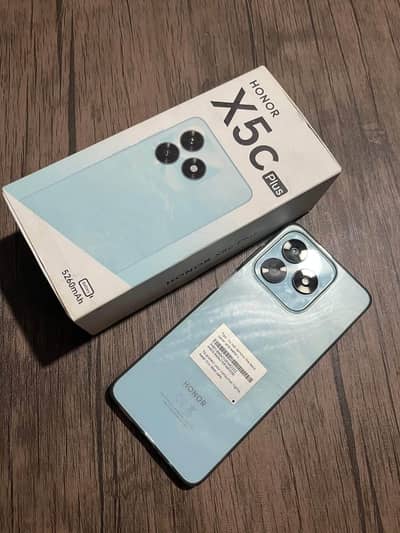 HONOR X5C Plus (4+4/128) 20Day use only. 11 month warranty available