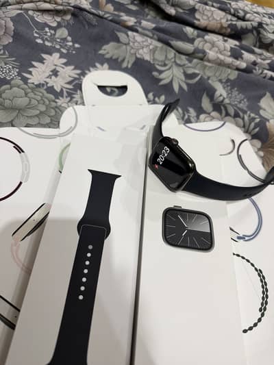 Apple Watch series 9 45mm stainless steel cellular