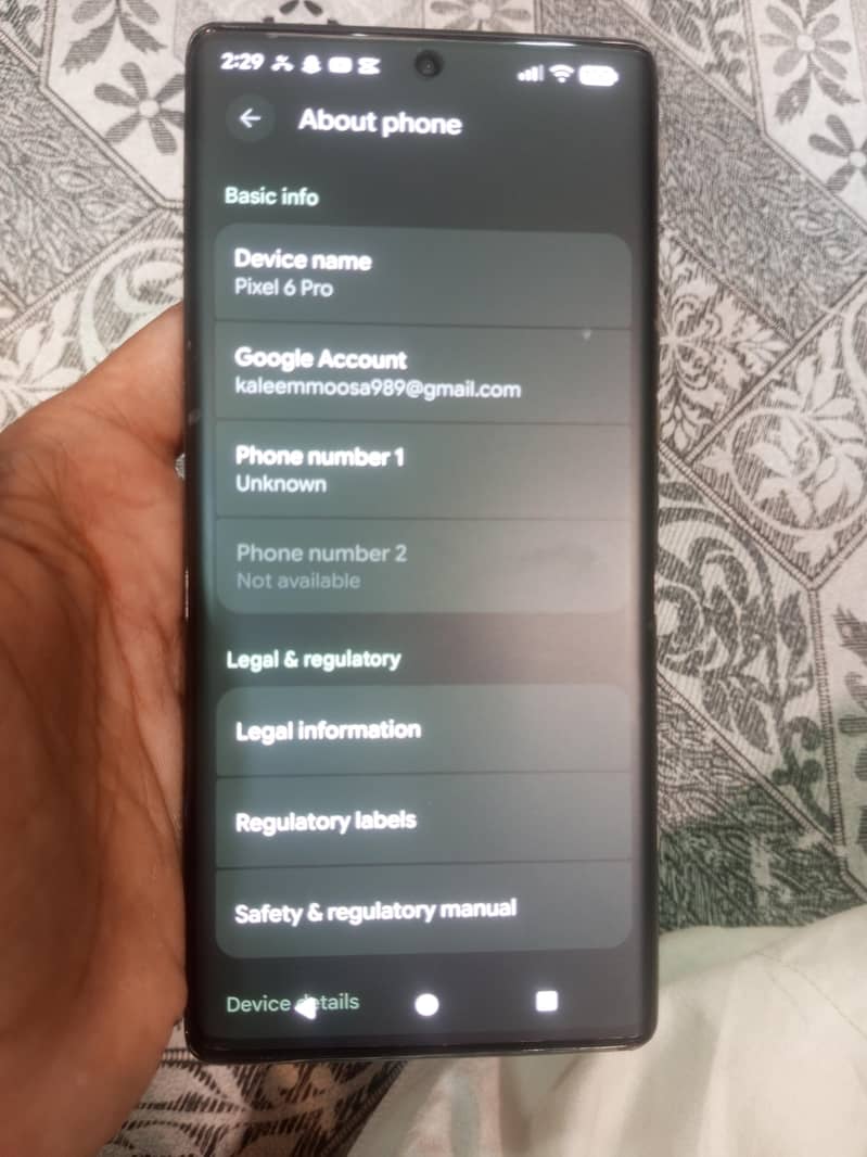 Google Pixel 6 Pro 4