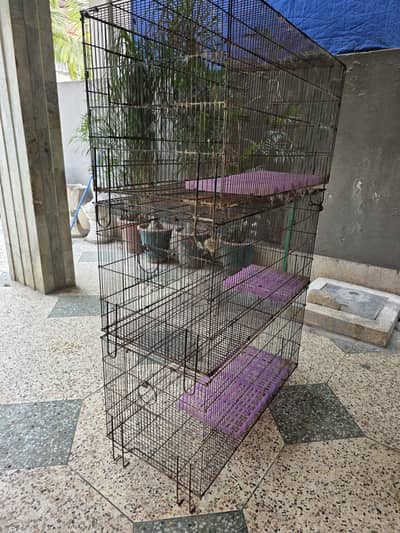 Different size cages available for sale for hens rabbits birds  etc.
