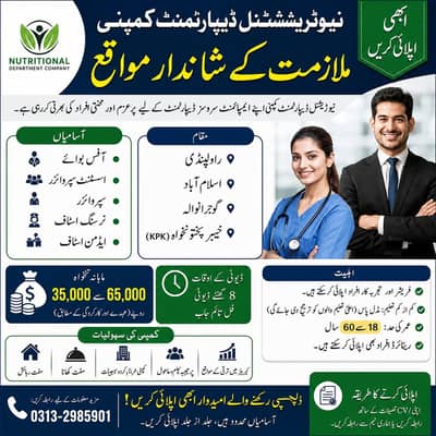 Nutritional Department  Hiring Staff