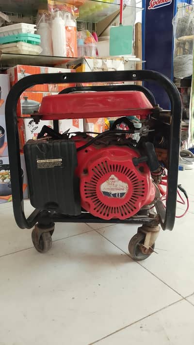 1.5 KVA Petrol Generator - Used - Good Condition - Nazimabad